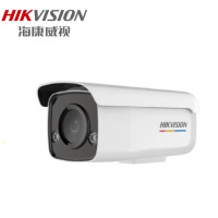 海康威视 DS-2CD3T87WDA3-LS 800万4K臻全彩人车识别智能警戒POE摄像头 台