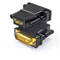 绿联 20124 转接头 DVI24+1/DVI-D转HDMI 公转母