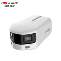 海康威视 DS-2CD3T87FAP2-LS 800万4mm焦距180°广角监控摄像头 高清臻全彩智能监控器