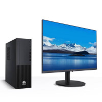 华为(HUAWEI)信创台式电脑擎云W585x麒麟9000C 16G+512G+1T有WiFi无光驱含23.8英寸显示器