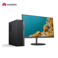 华为(HUAWEI)信创台式电脑擎云W525 盘古900/8G/512G+1T无WIFI有光驱含23.8英寸显示器