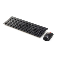 联想 M120Pro 有线键盘鼠标套装 黑色