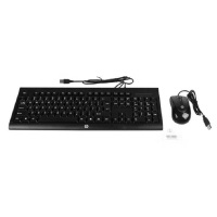 惠普(HP) Z4M39PA 藏羚羊Plus有线键鼠套装 商用办公键盘鼠标套装