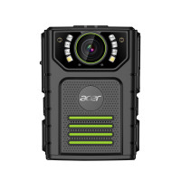 宏碁(acer) DSJ-T8 执法记录仪 便携1800P双电红外夜视黑色 128G