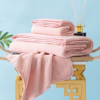 水星家纺 舒柔长效抗菌亲肤毛浴巾毛巾三件套线下专柜同款 舒柔长效抗菌亲肤毛浴巾 X03