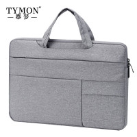 TYMON(泰梦)手提电脑包TM-9987SMC 浅灰/黑色