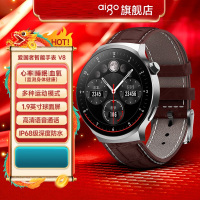 爱国者(aigo)智能手表 银色-XFQ 者aigo智能手表E20心率监测防水运动健康助手时尚触控表带智能穿戴设备