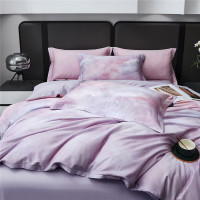 紫罗兰 60S长绒棉四件套 200cm*230cm 云见
