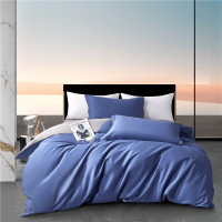 紫罗兰 VIOLET全棉纯色抗菌四件套 200cm*230cm 宾利蓝