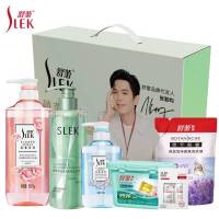 舒蕾 夏日花语六件套 洗发水400g洗手液500g沐浴露600g洗衣凝珠30颗头皮专研洗浴100ml