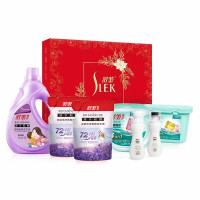 舒蕾 家清洁净宝盒七件套 洗衣液*3 洗衣凝珠42+30颗 小白鞋清洁剂100ml 增白剂70g