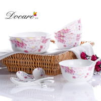 朵彩 浪漫情怀10头骨质瓷餐具 DC-1000J