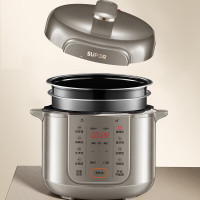 苏泊尔(SUPOR)SY-50YC16 电压力锅5L全自动智能预约 家用煲汤多功能面板易清洁双内胆压力锅