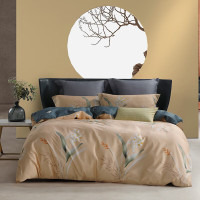 [八钢专用]水星家纺 晚安心语全棉印花四件套200cm*230cm