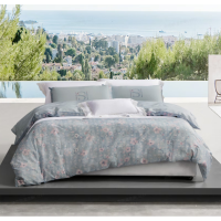 [八钢专用]水星家纺 璃茉槿年全棉四件套LV设计师联名款200cm*230cm