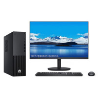 华为擎云W585x国产信创台式机含23.8寸显示器 麒麟9000C/16GB+256GB+1TB/无WIFI无光驱