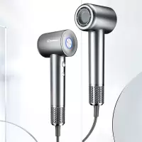 西屋 H7-礼盒装 家用吹风机负离子护发速干高速电吹风 银色