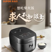 苏泊尔(SUPOR)SF30HC0028电饭煲家用智能电饭锅 3升 2-6人铜晶球釜内胆不粘锅