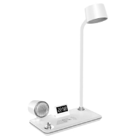 塞尔兰斯(Sayrelances)Z10 音响 闹钟无线充台灯四合一 白色