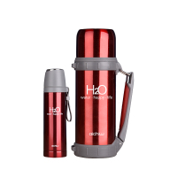 爱奇屋 AI-065 印象生活保温杯壶套装 红色 保温壶1000ML+保温杯300ML