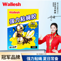 威立世(wallesh) 强力粘蝇胶 50片装
