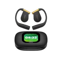 cleerARC 5代蓝牙耳机运动曜金黑音弧开放式挂耳式AI智能杜比音效大师音质蓝牙运动耳机礼物适配华为苹果小米