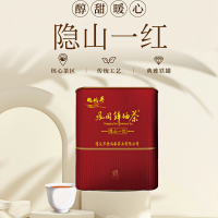 德鸿春 DEHONGCHUN 贵州凤冈生态有机锌硒(隐山一红)红茶,中国国家地理标志产品、无公害生态保健茶 125g*罐