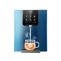 的(Midea)电热水器超薄玲珑双胆扁桶60升扁桶3300W变频镁棒免换水电分离一级能效F6033-UDminiS