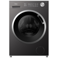 美的全自动12kg滚筒洗衣机MG12V56T金属钛不锈钢内桶一级能效除菌洗节水设计