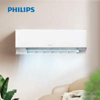 飞利浦(PHILIPS)1匹 新风空调 衡温新风 四层净化 1级变频冷暖 N系列 壁挂式FAC35V1Nb3FHR白