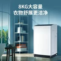 松下(Panasonic)全自动波轮洗衣机8公斤人工智能功能全简单好操作筒自净节能省水电XQB80-KYA0N/K10N