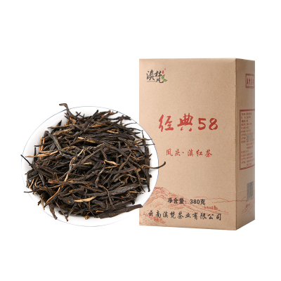 滇梵(DIANFAN) 滇梵 茶叶 经典58滇红茶云南大叶种茶380g/包