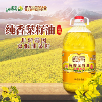 滇雪 纯香菜籽油5L 香油 云南本地油菜籽罗平油菜籽非转基因物理压榨