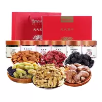 塔玛庄园 金秋十月礼盒 干果坚果 6种果干果脯坚果 馈赠佳品 净含量1160g