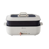 艾贝丽Abereve 多功能料理锅 烤鱼锅 烤涮一体两用锅 电火锅烤肉锅多用途锅家用火锅 ABL-LLG27