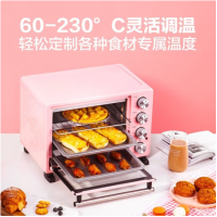 美的(Midea)家用多功能电烤箱烘培25升大容量 多层烤位上下独立控温可定时 PT25A0