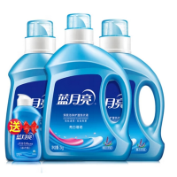 蓝月亮薰衣草香洗衣液套装(2kg薰亮白+1kg薰亮白*2+白兰旅行装80g*1)