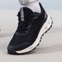 Jack Wolfskin狼爪徒步鞋男鞋秋冬户外运动防滑耐磨防水徒步登山鞋黑色4064361 尺码40~44