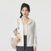 Jack Wolfskin狼爪防晒衣女春夏款户外休闲舒适UPF50+皮肤衣外套5324121-5127 尺码S~XL