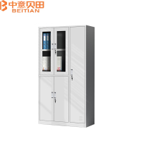 中意贝田 BT-G018 970*420*1800mm 办公室文件柜员工更衣收纳储物5门更衣柜