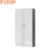 中意贝田 BT-G015 900*420*1800mm 办公室文件柜员工更衣收纳储物2门更衣柜