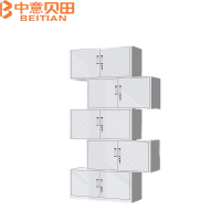 中意贝田 BT-G013 850*390*1800mm 办公室文件柜铁皮档案五节凭证柜