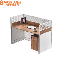 中意贝田 BT-W001 1200*600*1100mm 简约现代屏风隔断职员办公桌