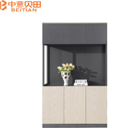 中意贝田 BT-G030 办公文件柜资料柜简约现代档案柜落地柜高柜木质办公室柜子