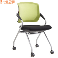 中意贝田 BT-S075办公椅子教育机构培训椅可折叠会议椅职员椅