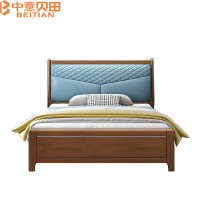 中意贝田 BT-C1简约软包靠背出租房软靠床