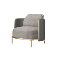 中意贝田 BT-SFD04 休闲单人沙发茶几组合办公室售楼处接待会客洽谈桌椅