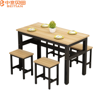 中意贝田 BT-TL112 食堂饭店餐桌商用餐饮早餐店快餐小吃店桌椅组合
