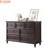 中意贝田 BT-G10实木斗柜轻奢美式卧室抽屉五斗柜储物