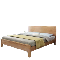 中意贝田 BT-C01 单身公寓床木制床卧室家具1200*2000*450mm